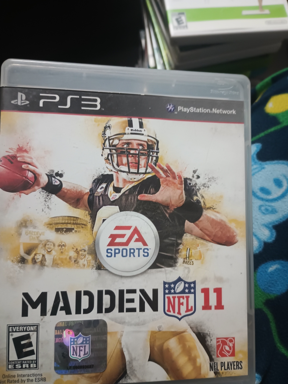 Madden NFL 11 Wall Art - White, Black, Gold